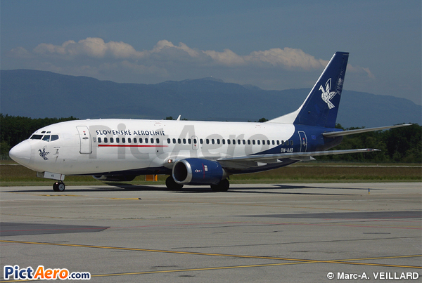 Boeing 737-33A (Slovak Airlines)