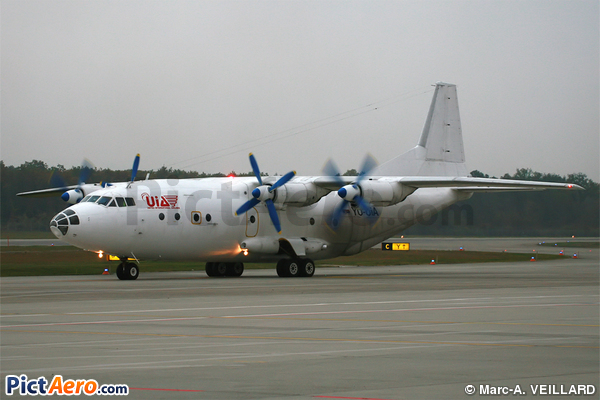 Antonov An-12BP Cub  (United International Airlines)