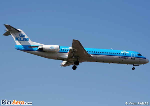 Fokker 100 (F-28-0100) (KLM Cityhopper)