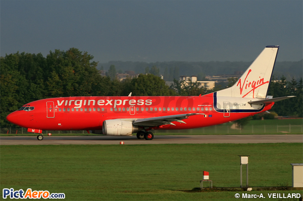 Boeing 737-3M8 (Virgin Express)