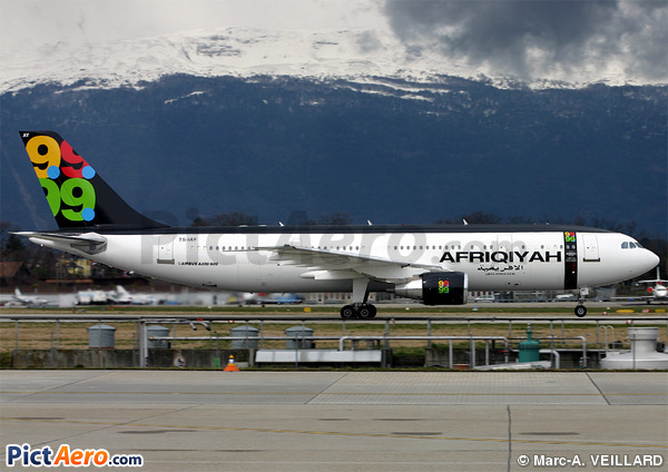 Airbus A300B4-620 (Afriqiyah Airways)