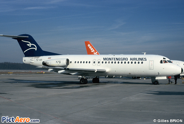 Fokker F28-4000 Fellowship (Montenegro Airlines)