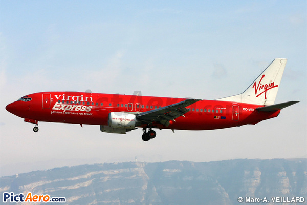 Boeing 737-405 (Virgin Express)