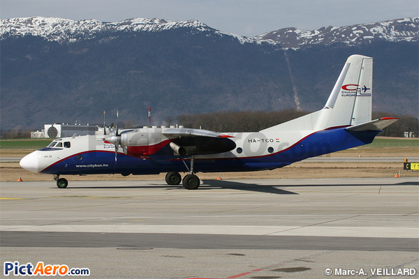 Antonov An-26B (CityLine Hungary)