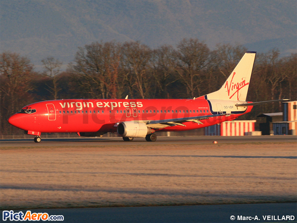 Boeing 737-4YO (Virgin Express)