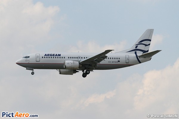 Boeing 737-33A (Aegean Airlines)