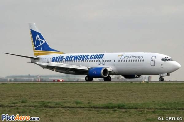 Boeing 737-4YO (Axis Airways)