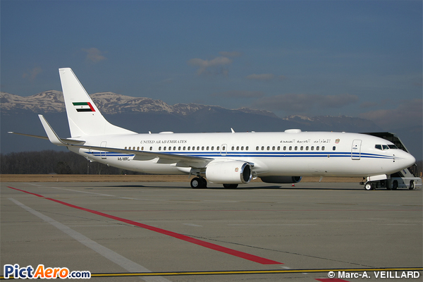 Boeing 737-8E0/BBJ2 (United Arab Emirates - Dubai Air Wing)