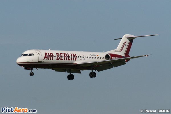 Fokker 100 (F-28-0100) (Air Berlin)