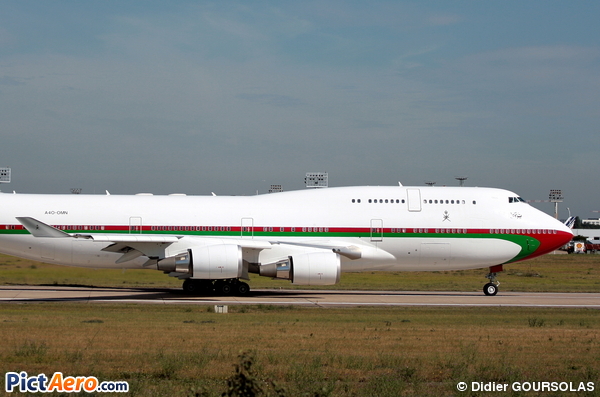 Boeing 747-430 (Oman - Royal Flight)