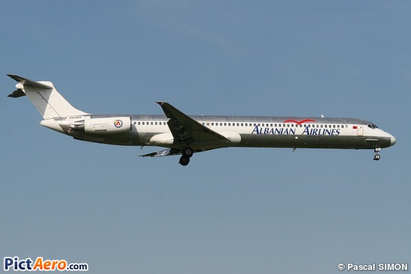 McDonnell Douglas MD-82 (DC-9-82) (Albanian Airlines)