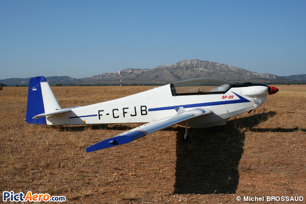 Scheibe SF-28A Falke Tandem (Centre de Vol à Voile de la Crau)
