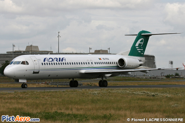 Fokker 100 (F-28-0100) (Adria Airways)