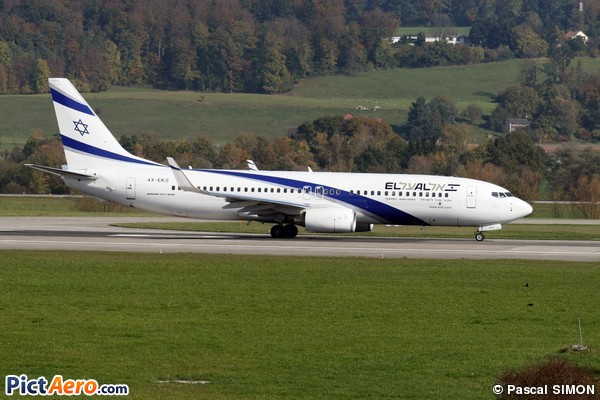 Boeing 737-8HX/WL (El Al Israel Airlines)