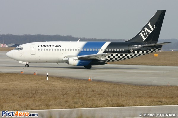 Boeing 737-2E7/Adv (European Aviation (EAL))