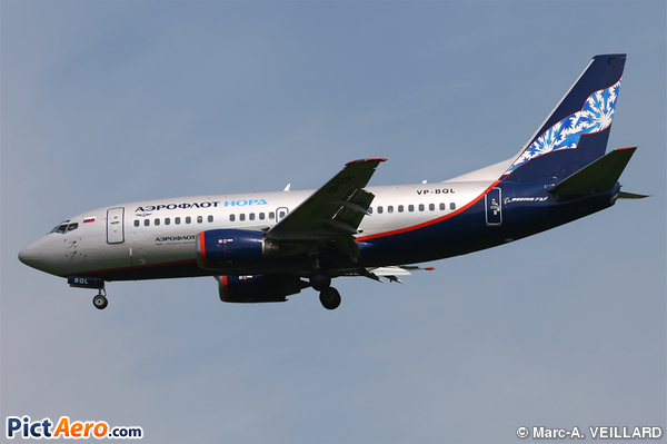 Boeing 737-5Y0 (Aeroflot-Nord)