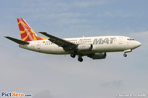 Boeing 737-3H9 (Macedonian Airlines (MAT))