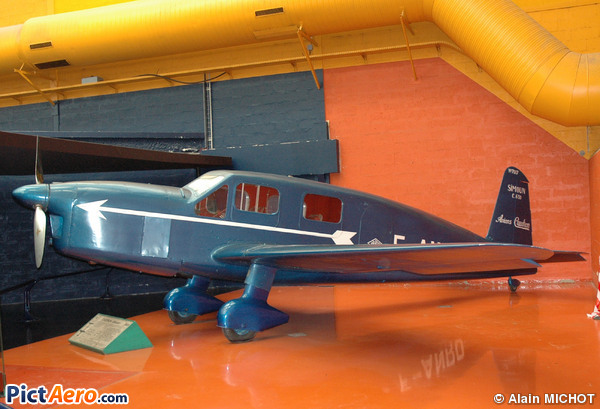 Caudron C-630M Simoun (Musée de l'Air et de l'Espace du Bourget)
