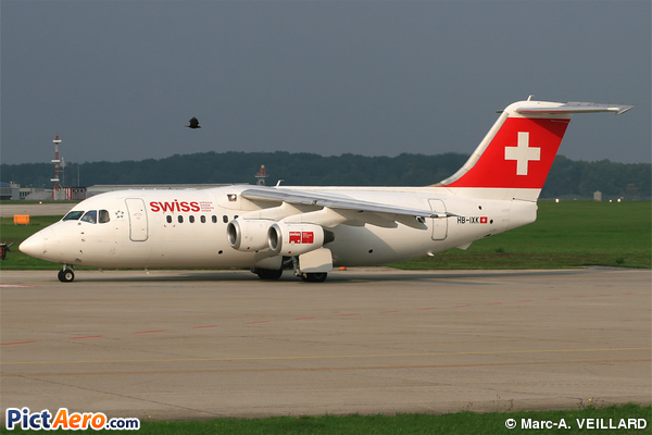 British Aerospace Avro RJ-85 (Swiss European Air Lines)