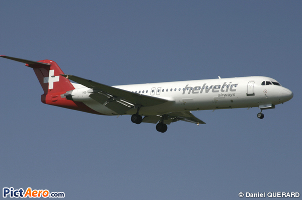 Fokker 100 (F-28-0100) (Helvetic Airways)