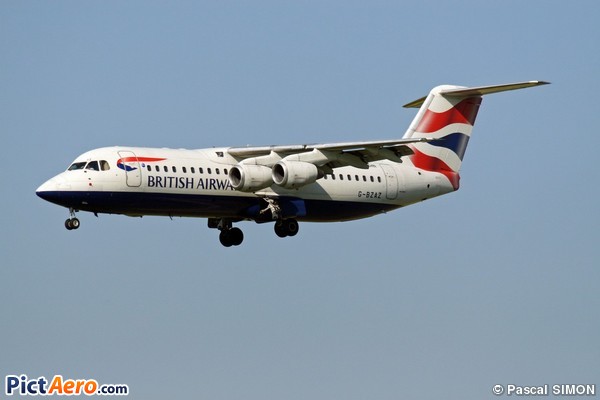 British Aerospace Avro RJ100 (British Airways (CityFlyer))