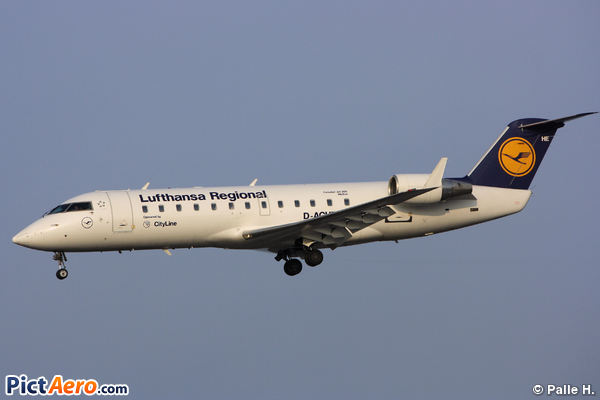 Bombardier CRJ-200LR (Lufthansa CityLine)
