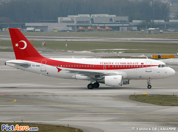 Airbus A319-115X/CJ (Turkey - Government)