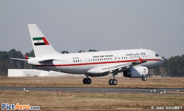Airbus A319-133X/CJ (United Arab Emirates - Sharjah Ruler's Flight)