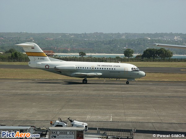 Fokker F-28-1000 (Indonesia - Air Force)