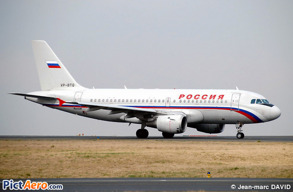Airbus A319-113 (Rossiya Russian Airlines)