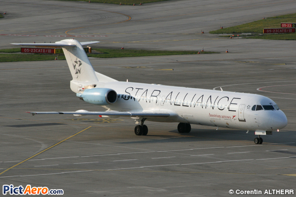 Fokker 100 (F-28-0100) (Austrian Arrows (Tyrolean Airways))