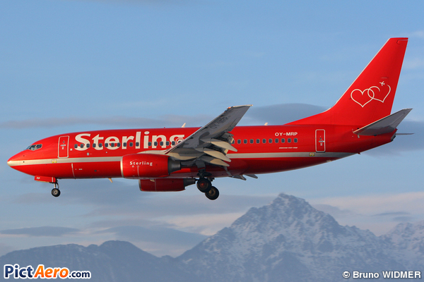 Boeing 737-7K9 (Sterling Airlines)