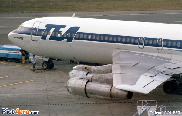 Boeing 707-328B (TEA - Trans European Airways)