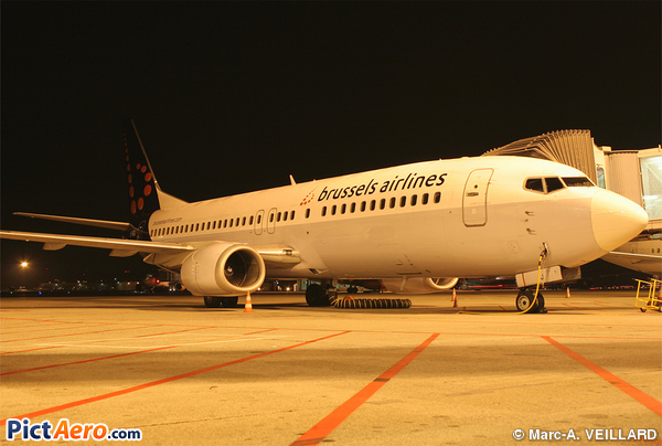 Boeing 737-405 (Brussels Airlines)