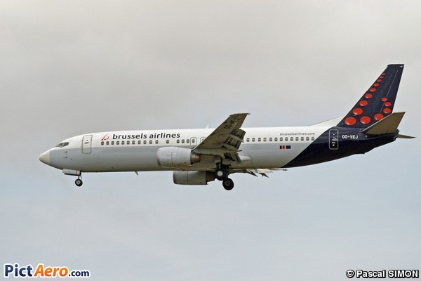 Boeing 737-405 (Brussels Airlines)