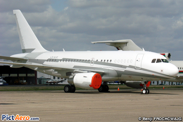 Airbus A318-112/CJ Elite (Global Jet Luxembourg)
