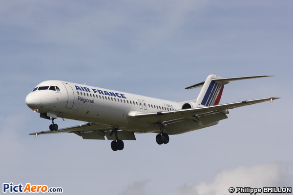 Fokker 100 (F-28-0100) (Régional Airlines)