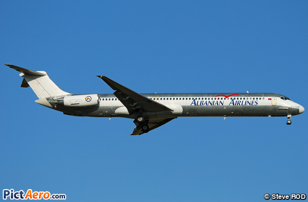 McDonnell Douglas MD-82 (DC-9-82) (Albanian Airlines)