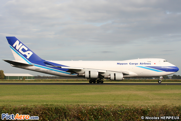 Boeing 747-4KZF (Nippon Cargo Airlines (NCA))