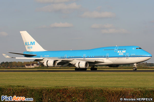 Boeing 747-406M (KLM Asia)