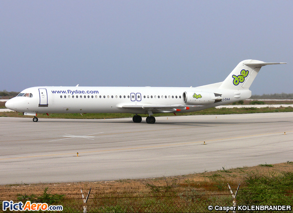 Fokker 100 (F-28-0100) (Dutch Antilles Express)