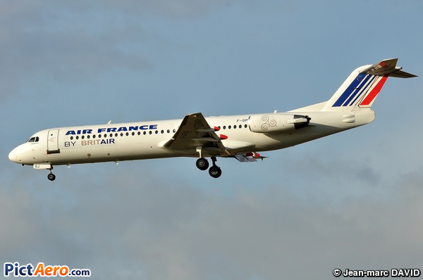Fokker 100 (F-28-0100) (Brit Air)