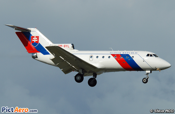 Yakovlev Yak-40 (Slovakia - Government Flying Service)