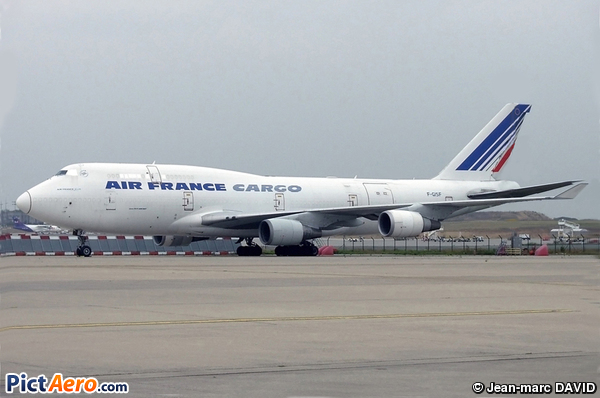 Boeing 747-481/BCF (Air France Cargo)
