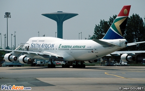 Boeing 747-344 (South African  Nigéria Airways)