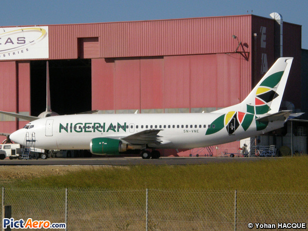 Boeing 737-33V (Nigerian Eagles Airlines)