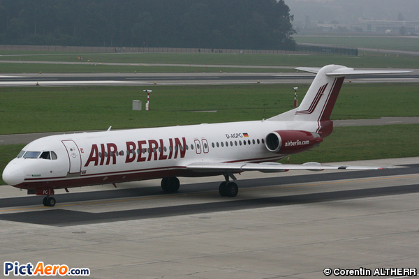 Fokker 100 (F-28-0100) (Air Berlin)