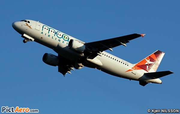 Airbus A320-211 (MCA Airlines (SmartLynx Airlines))