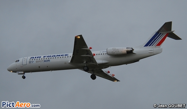 Fokker 100 (F-28-0100) (Brit Air)