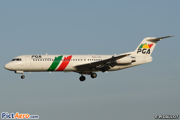 Fokker 100 (F-28-0100) (PGA Portugália Airlines)